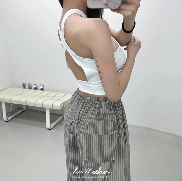 超辣美背厚杯BRA背心